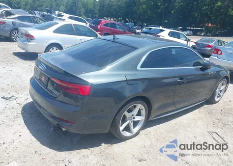 2018 Audi A5 Premium Plus S-Line z USA, uszkodzony, nr VIN WAUTNAF56JA005025